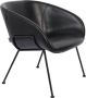 Zuiver fauteuil Feston zwart - Thumbnail 1