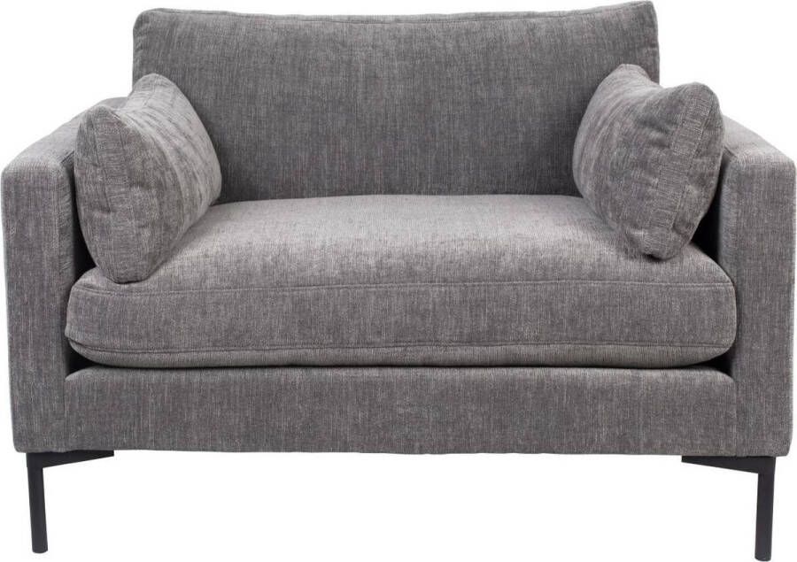 Zuiver | Loveseat Summer Anthracite | Zitmeubels woonkamer | 1 5-zitsbankLoveseat - Foto 1
