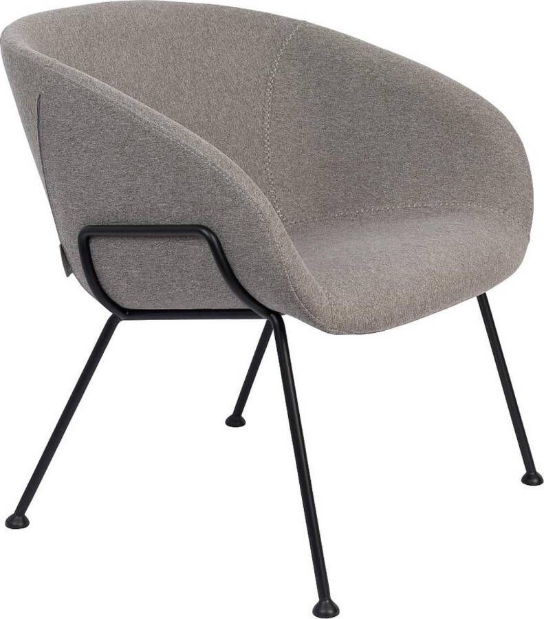 Zuiver | Fauteuil Feston Fab Grey | Zitmeubels woonkamer | Fauteuil