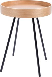 Zuiver Oak Tray Bijzettafel Ø 46 5 cm