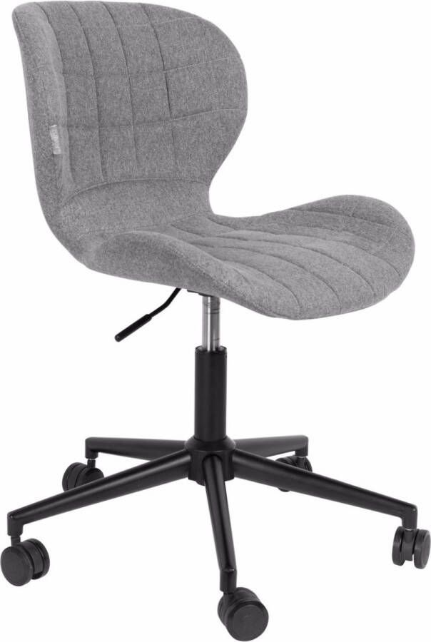 Zuiver | Bureaustoel OMG Black Grey | Zitmeubels woonkamer | Bureaustoel