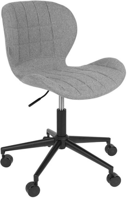 Zuiver | Bureaustoel OMG Black Grey | Zitmeubels woonkamer | Bureaustoel - Foto 2