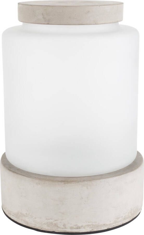 Zuiver Reina L Vaas Grijs Wit