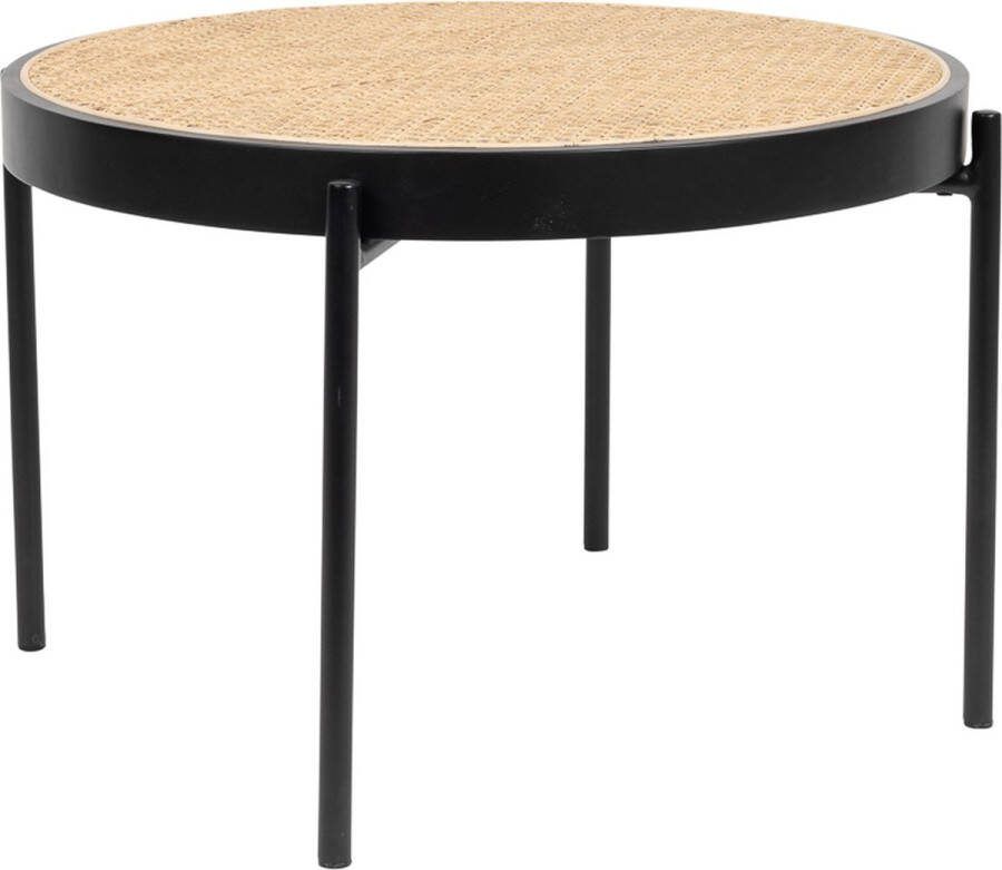 Zuiver Ronde Salontafel Spike Rotan 60cm