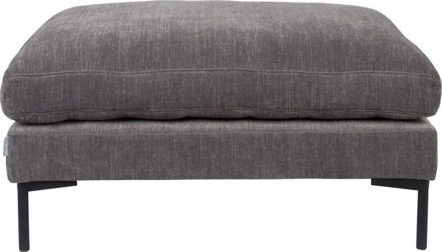 Zuiver | Hocker Summer Anthracite | Zitmeubels woonkamer | Hocker
