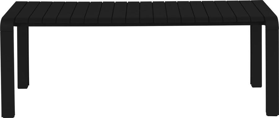 Zuiver | Eetbank Garden Vondel 129 5x45 Black | Tuinmeubelen | Tuinbank