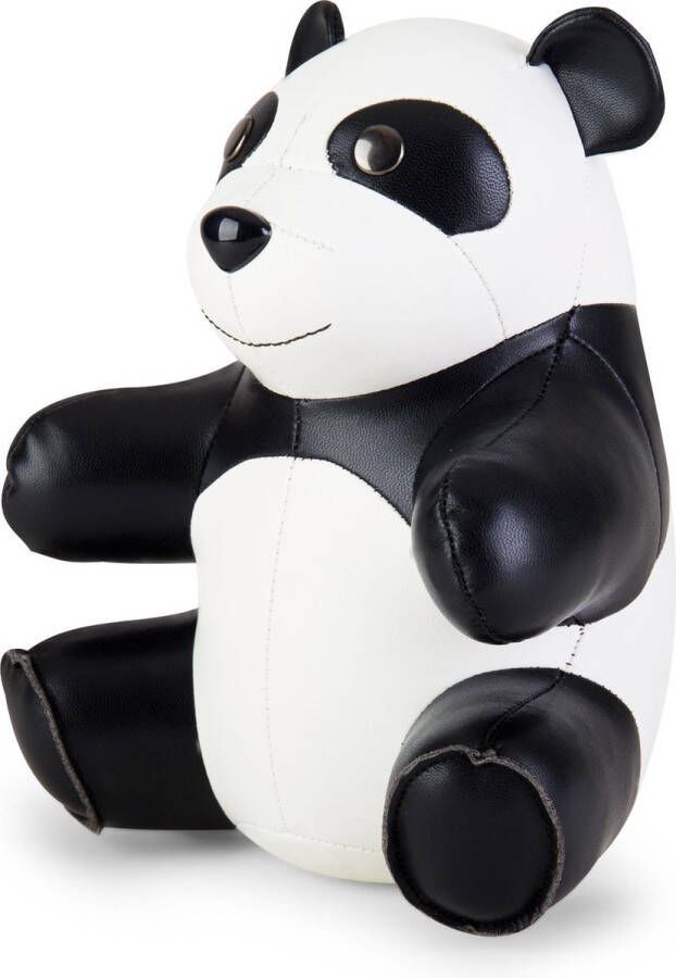 Zuny boekensteun zittende panda white black