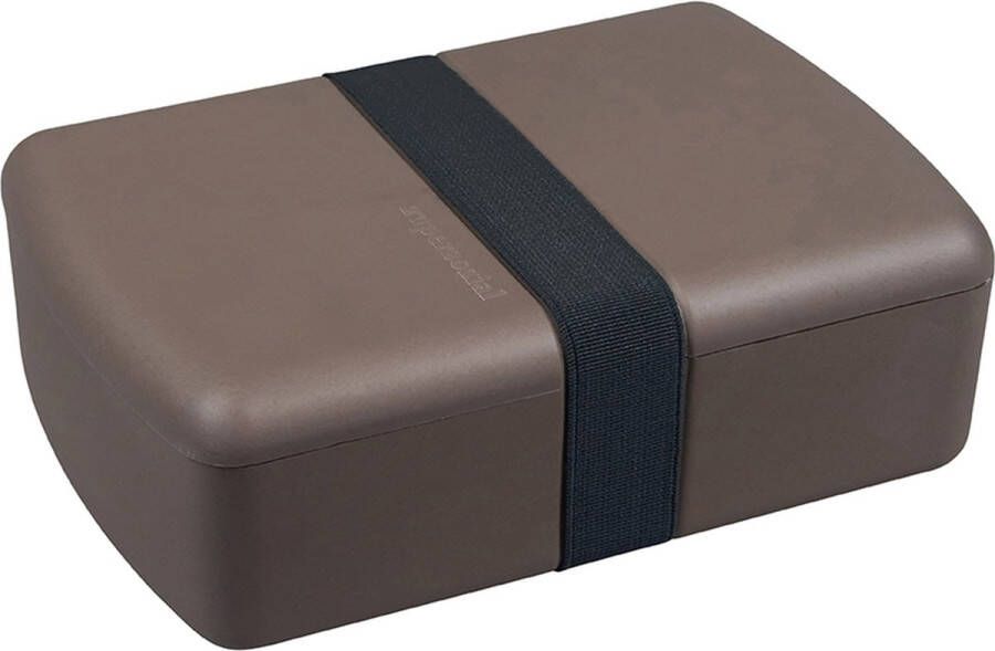 Zuperzozial C-PLA lunchbox TIME-OUT BOX mocha brown bruin