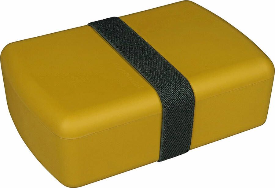 Zuperzozial C-PLA lunchbox TIME-OUT BOX saffron yellow geel