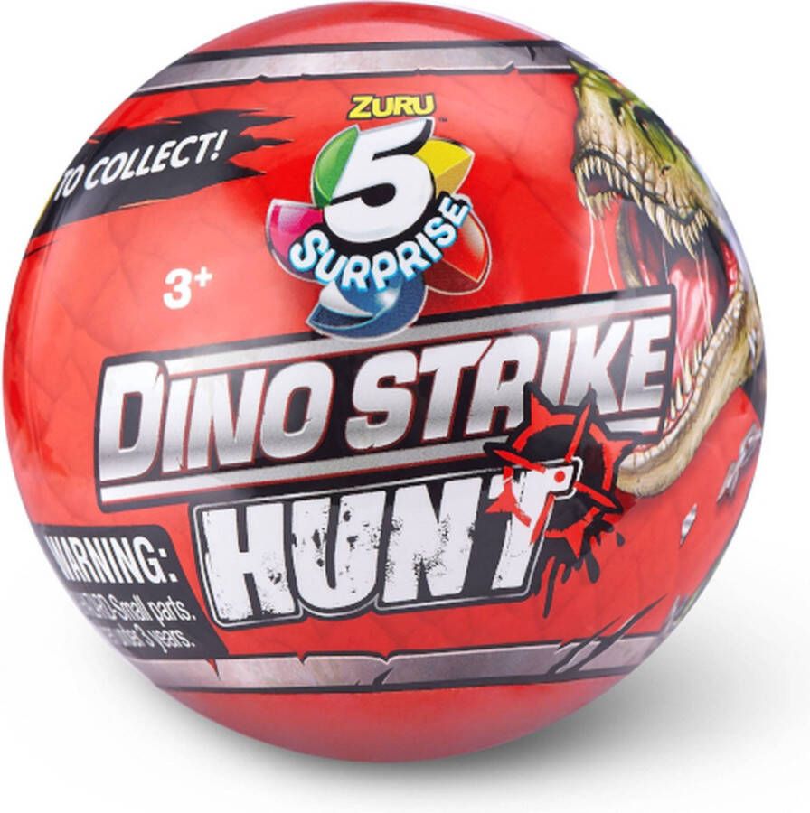 ZURU 5 Surprise Dino Strike Hunt