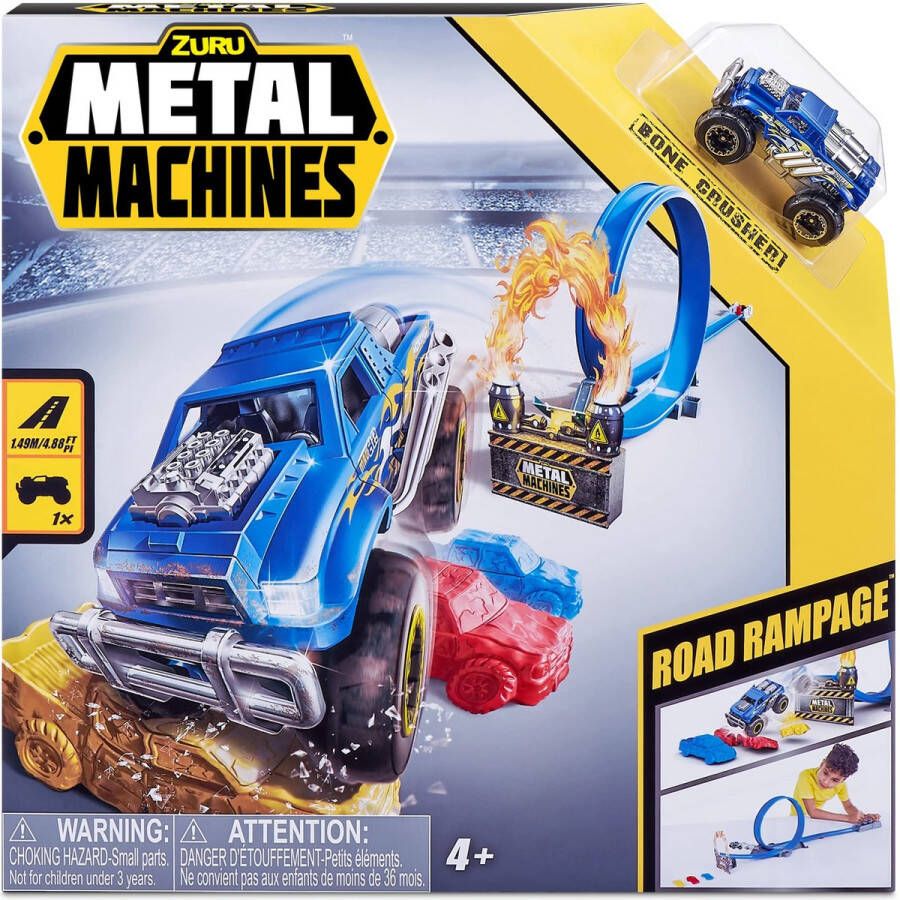 Zuru Metal Machines Road Rampage + Monstertruck