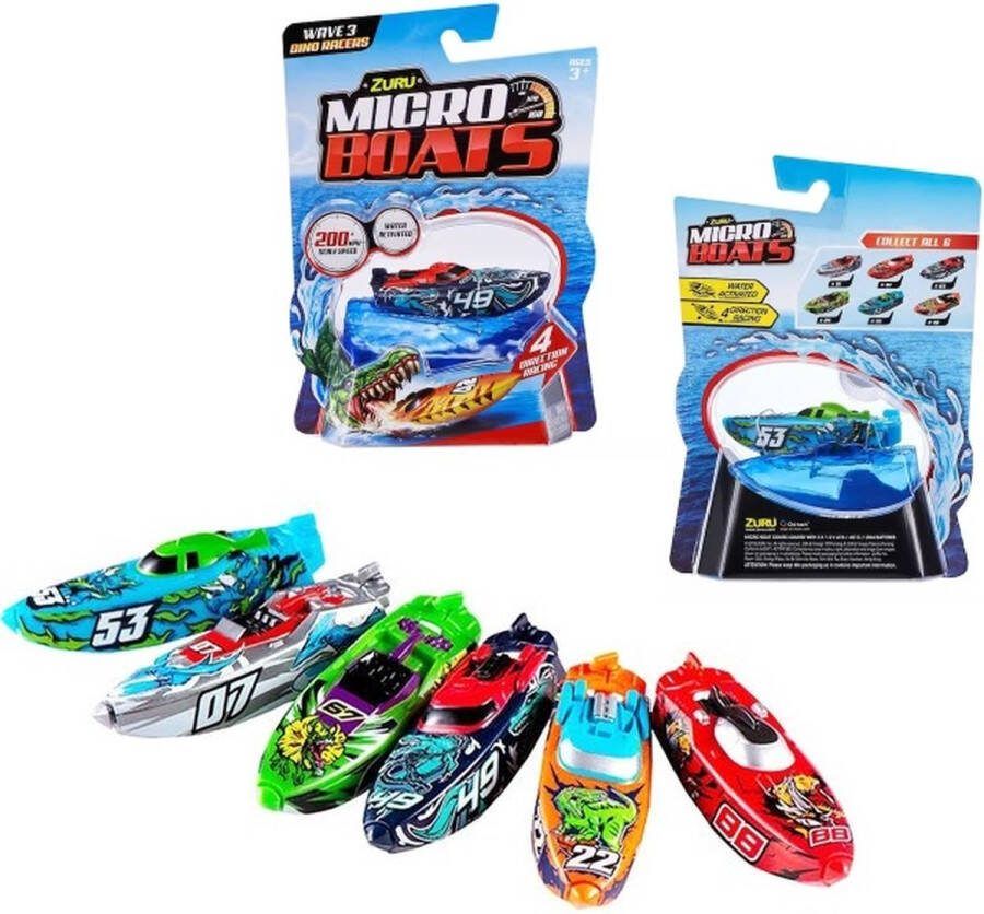 ZURU Micro raceboot 1 exemplaar Waterspeelgoed