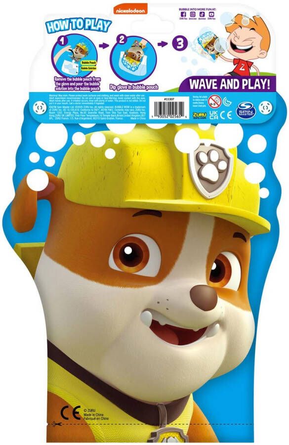 ZURU Paw Patrol Bellenblaas Handschoen