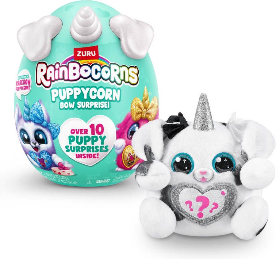 ZURU Rainbocorns Puppycorn Bow Surprise Knuffel Puppy Verrassingsei