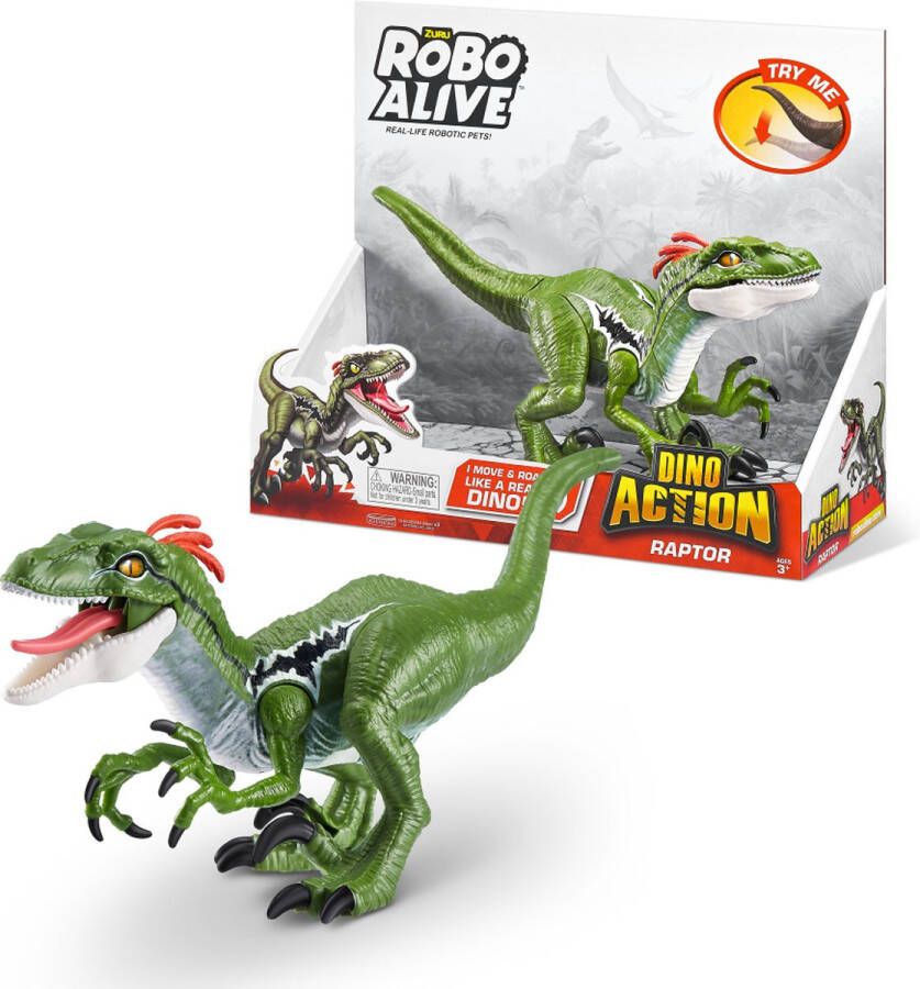 ZURU Dinosaur Dino Action Raptor 26 x 15 x 8 cm