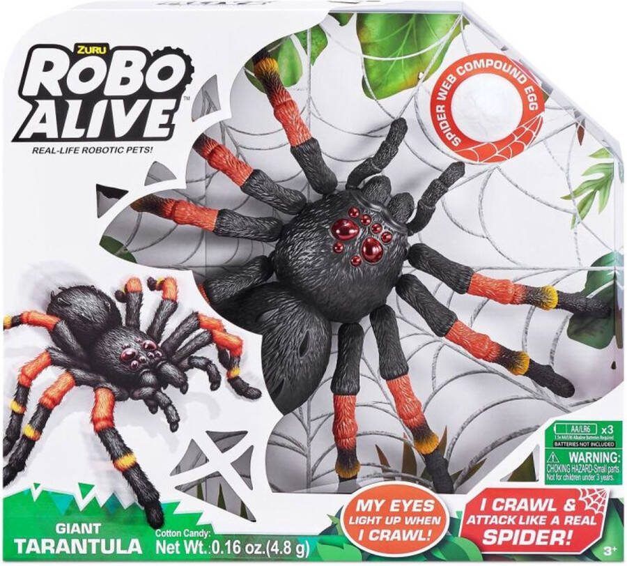 ZURU Robo Alive Giant Tarantula + Licht