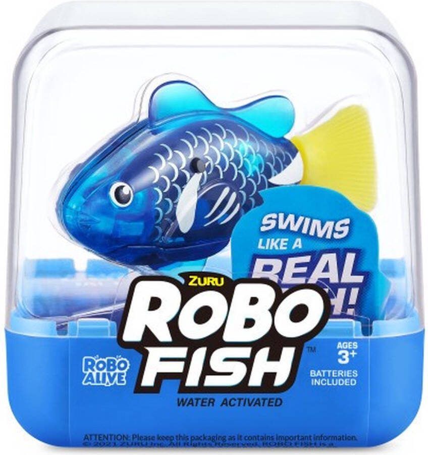 ZURU RoBo Alive Robot Huisdier Fish Vis Blauw