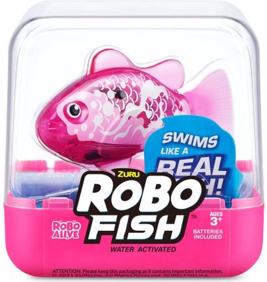 ZURU RoBo Alive Robot Huisdier Fish Vis Roze