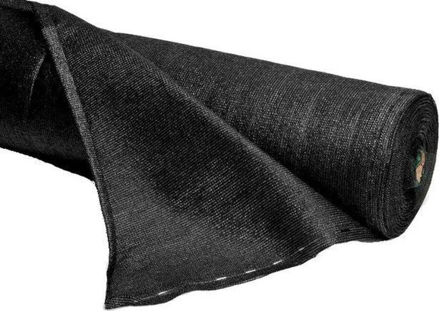 Zwartgroen Winddoek 1 00 x 50 m Zwart 165 gr m² Windbreekgaas Privacydoek Schaduwdoek