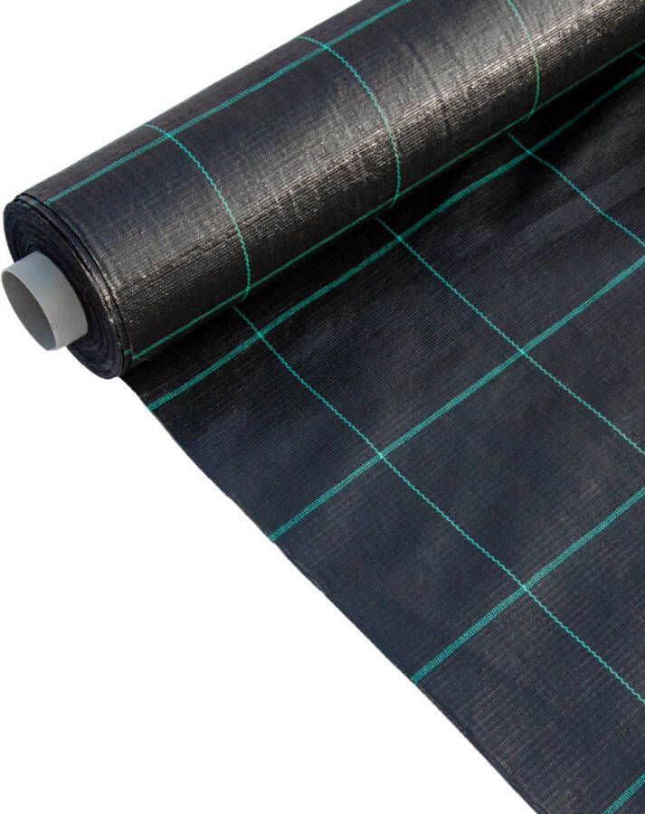 Zwartgroen Worteldoek 5 25 x 10 m 100gr m² EU kwaliteit Gronddoek