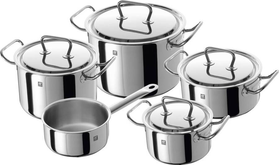 DEMEYERE ZWILLING Contur Clad 5-delige set Zilver