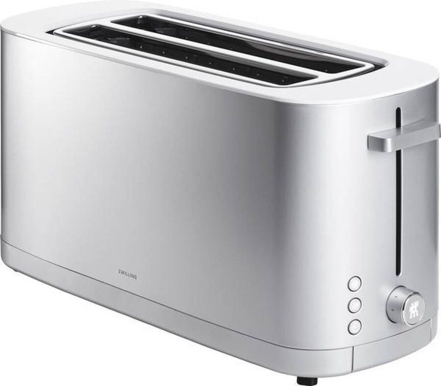 Zwilling Broodrooster XL Enfinigy 2 lange sleuven 7 Warmteniveaus 1800 W Zilver Wit