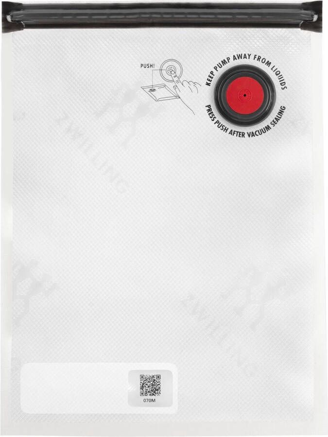 Zwilling Fresh & Save Vacuümzakken – Vacuüm Opbergzakken – Sous Vide Zakken – Vacumeerzakken M 35 x 25 cm – 10 stuks