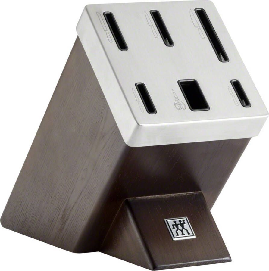 Zwilling Gourmet Zelfslijpend messenblok essenhout 7-dlg | Keukenmessen | Keuken&Koken Keukengerei | 4009839408182