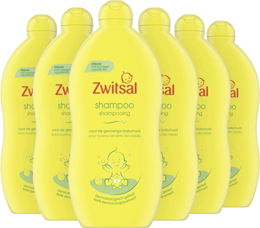 Zwitsal Baby Shampoo Anti Prik 6x 700ml Voordeelverpakking Copy