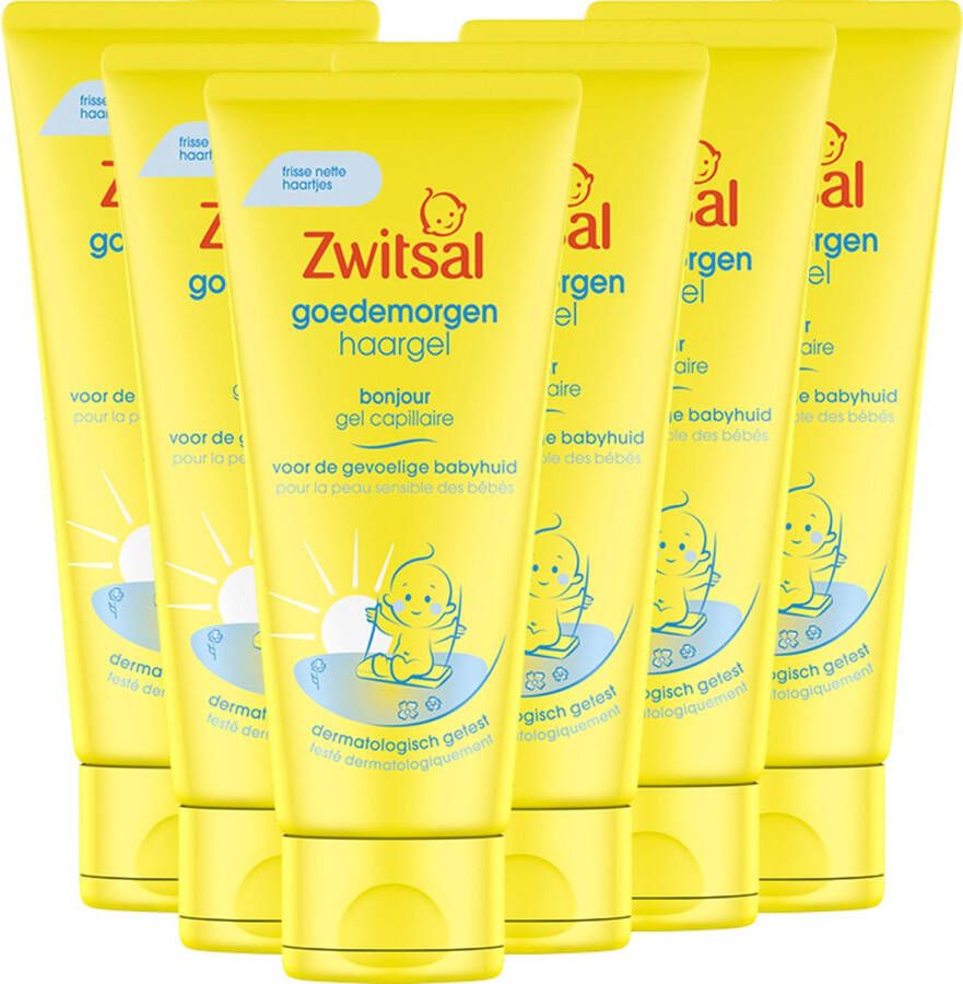 Zwitsal Haargel Goedemorgen 6 x 100ml Voordeelverpakking