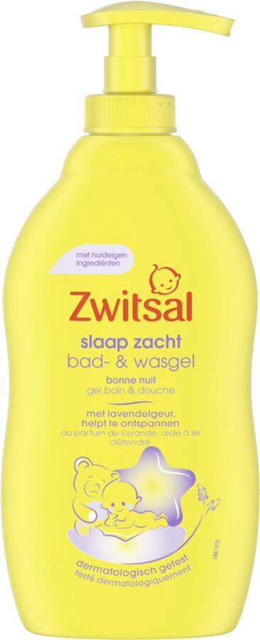 Zwitsal Slaap Zacht Bad & Wasgel Lavendel 400ml