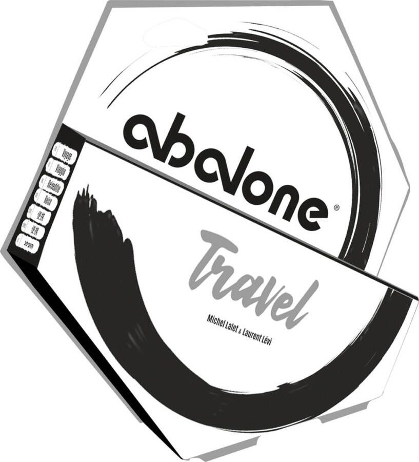 Asmodee reisspel Abalone 12 x 21 x 3 5 cm zwart wit