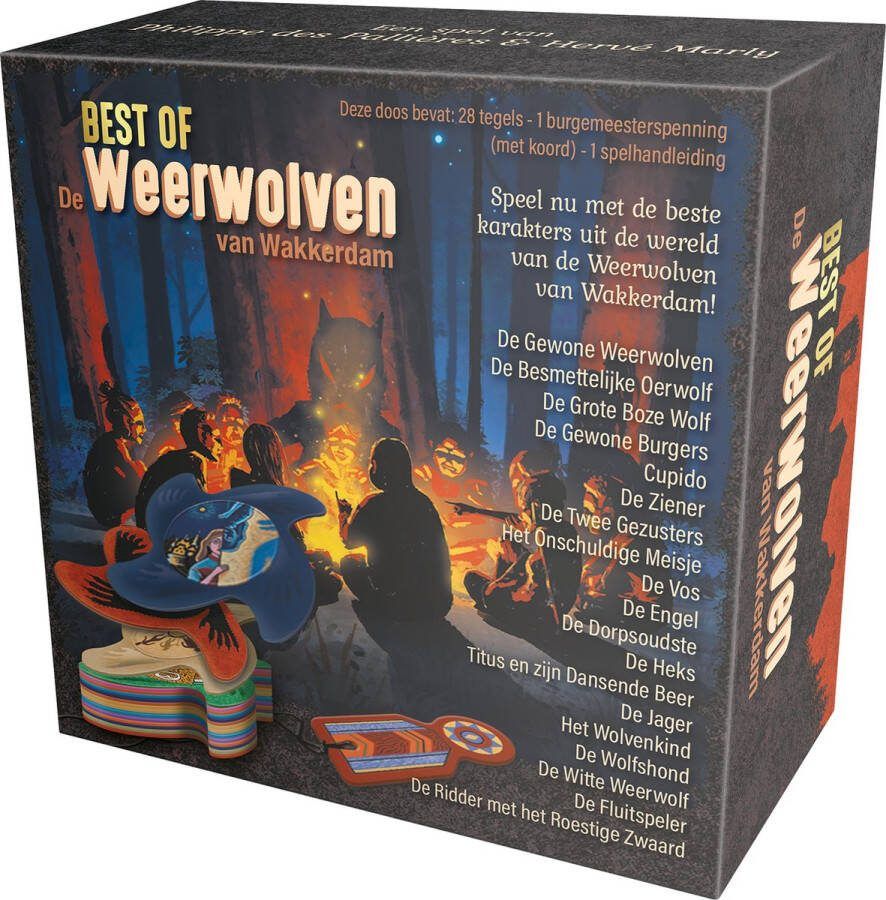 Zygomatic Board Game Studio De Weerwolven Van Wakkerdam Best Of basisspel Kaartspel