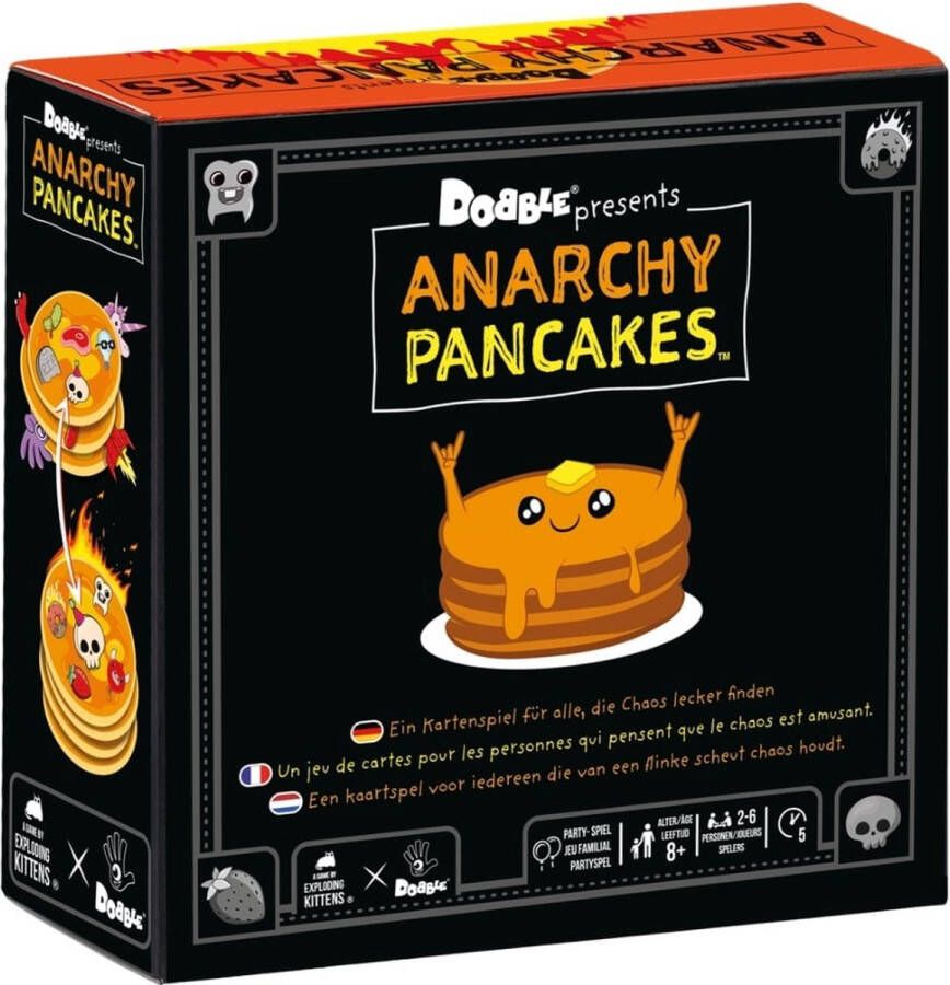 Zygomatic Board Game Studio Dobble Anarchy Pancakes kaartspel