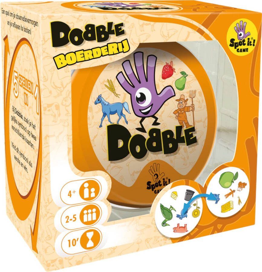 Zygomatic Board Game Studio Zygomatic Dobble RLS ASM01-103 Boerderij alleen verkrijgbaar i.c.m. actie