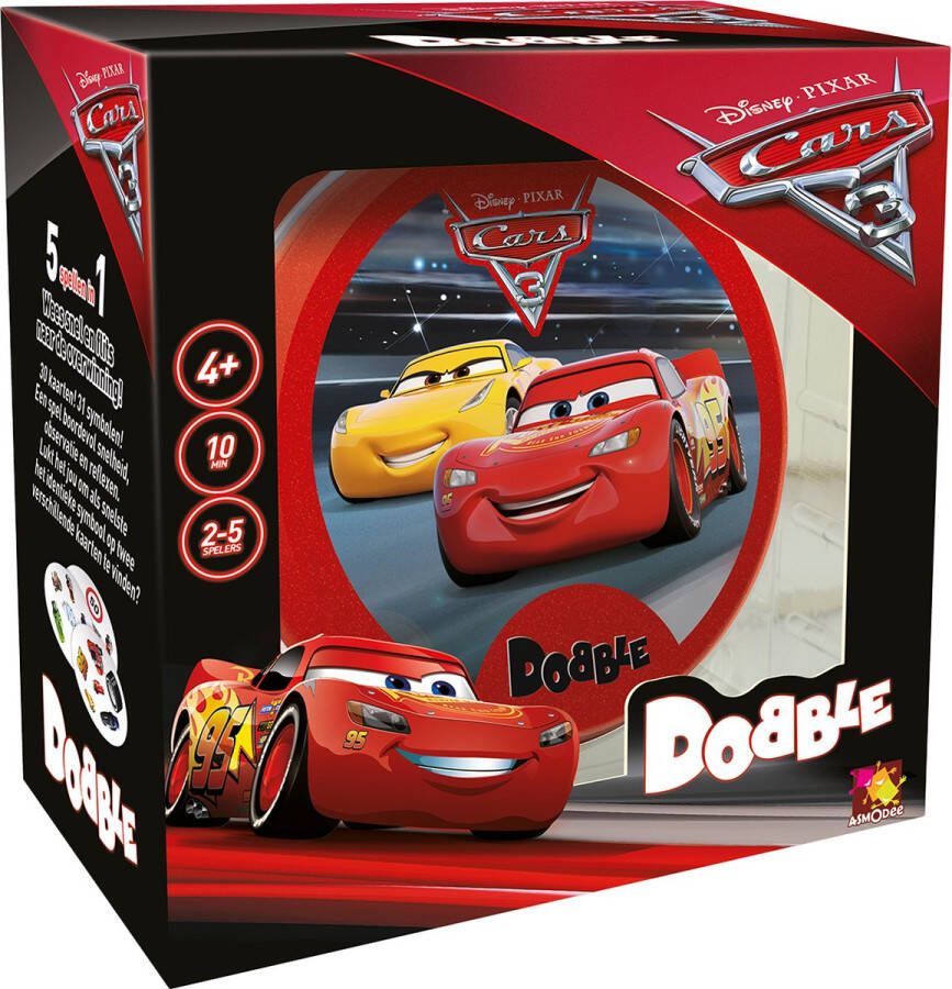 Zygomatic Board Game Studio Dobble Cars 3 Kaartspel