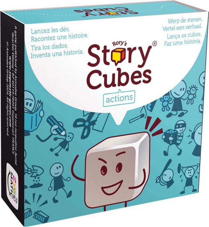 Zygomatic Board Game Studio Rory's Story Cubes Actions Dobbelspel