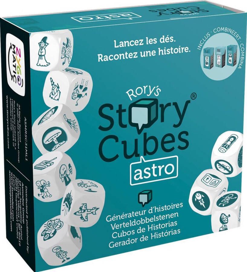 Zygomatic Board Game Studio Rory's Story Cubes Astro Dobbelspel