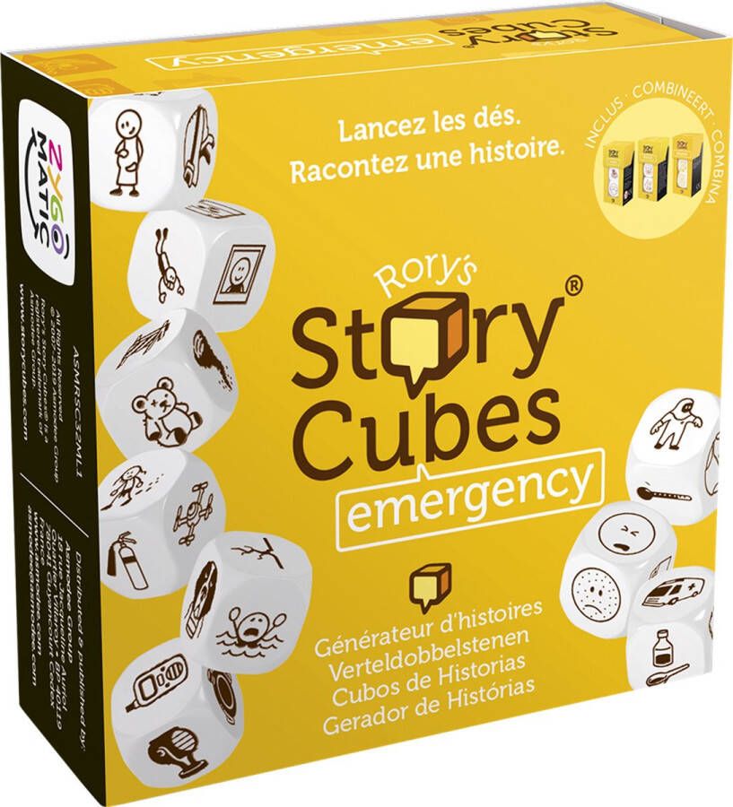 Zygomatic Board Game Studio Rory's Story Cubes Emergency Dobbelspel