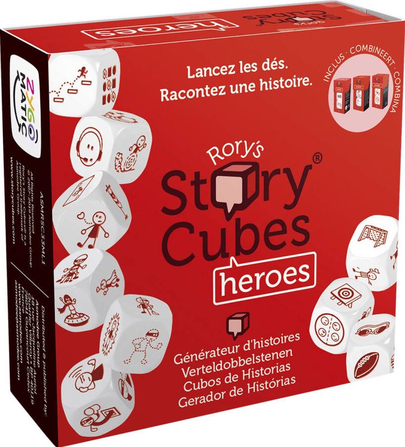 Zygomatic Board Game Studio Rory's Story Cubes Heroes Dobbelspel