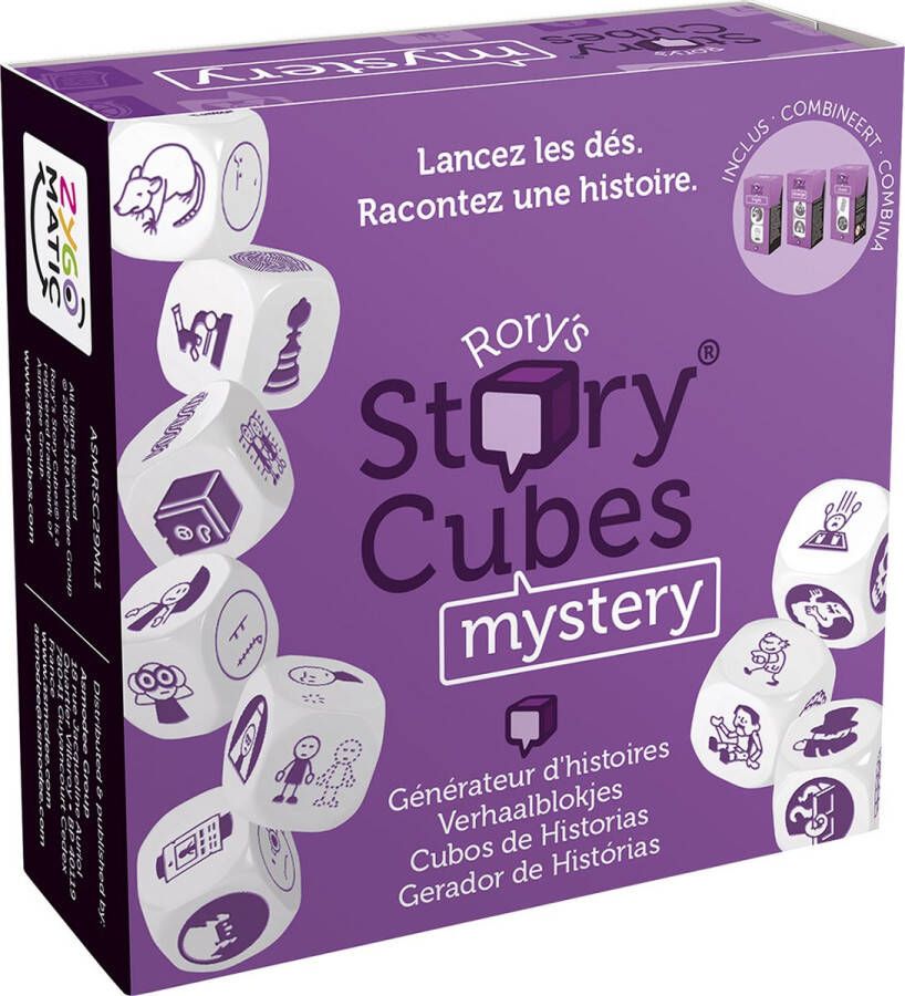 Zygomatic Board Game Studio Rory's Story Cubes Mystery Dobbelspel