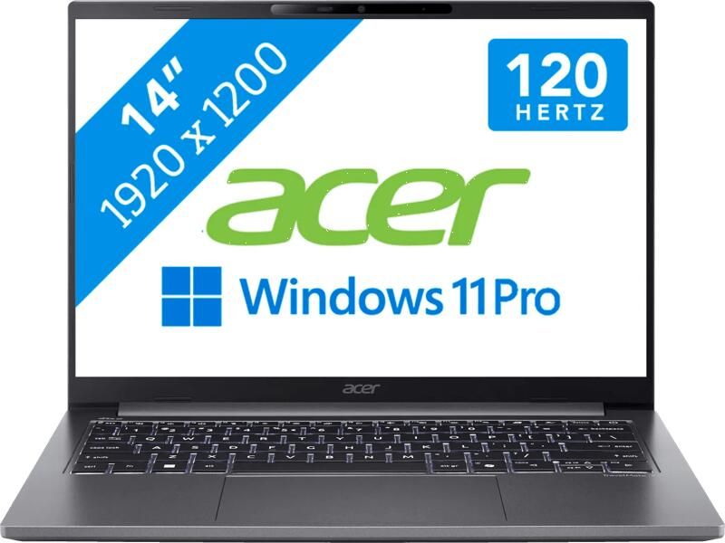 Acer TravelMate X4 14 AI Copilot+ PC TMX414-51-TCO-55R3 QWERTY