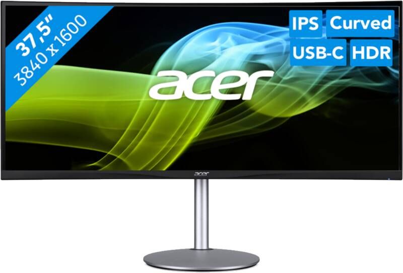 Acer Curved ledscherm CB382CUR 95 3 cm 37 5 " QHD+