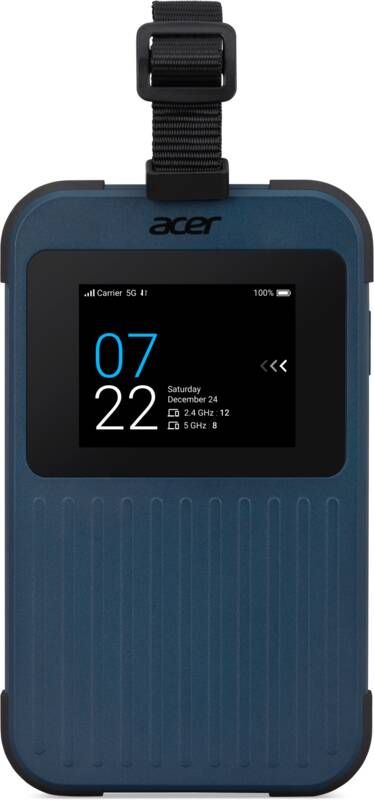 Acer Connect Enduro M3 5G Mobile Wi-Fi Mi-Fi routers Blauw