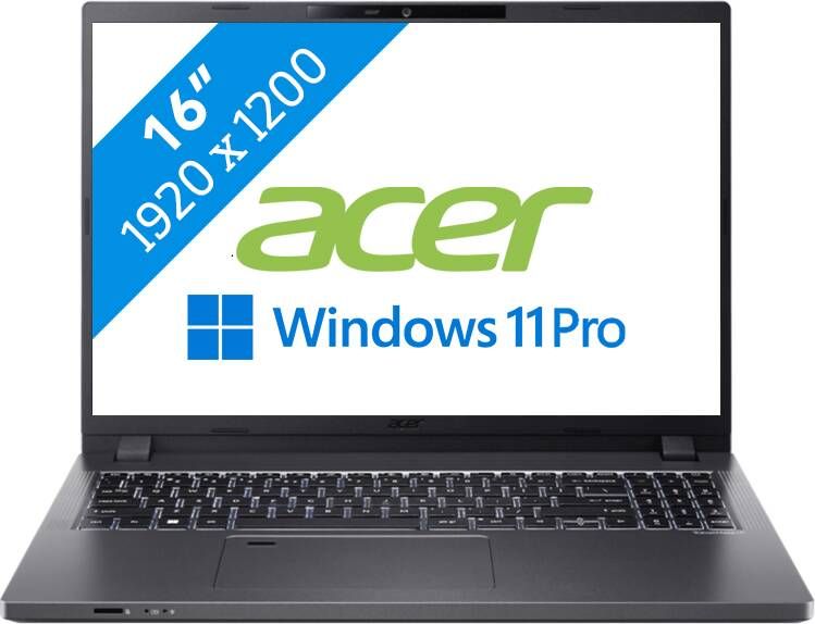 Acer TravelMate P2 16 (TMP216-51-TCO-71W7) QWERTY