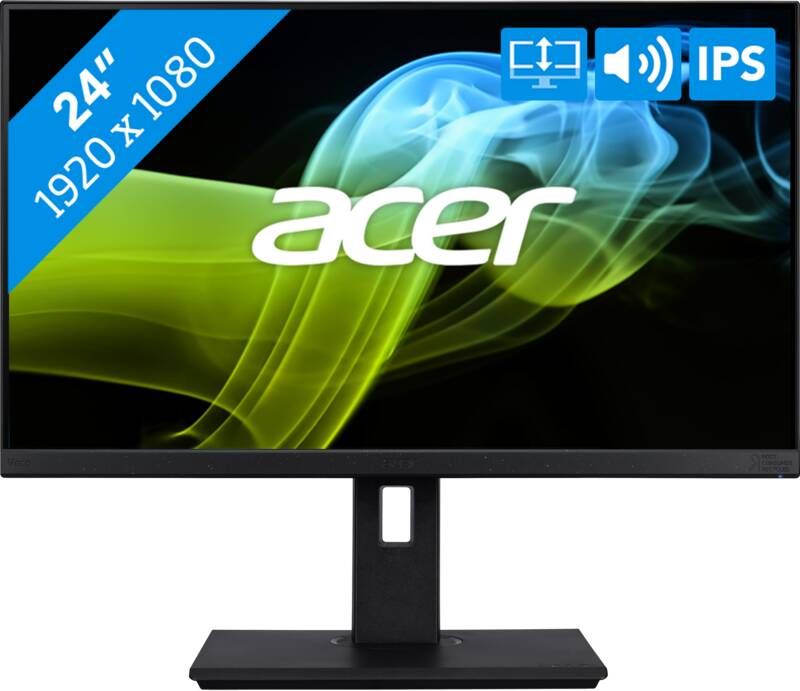 Acer Vero BR247Y Monitor Zwart