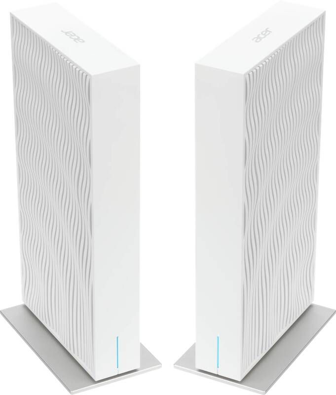 Acer Wave 7 Wi-Fi 7 Mesh Router (2-pack) Mesh router Wit