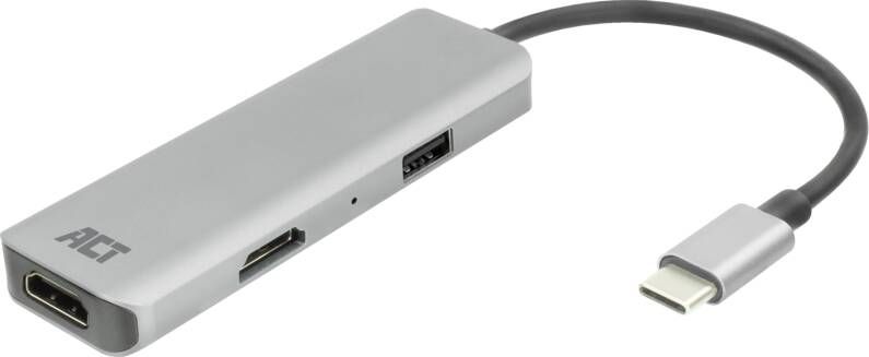 ACT USB-C 4K HDMI USB-A Multiport Adapter