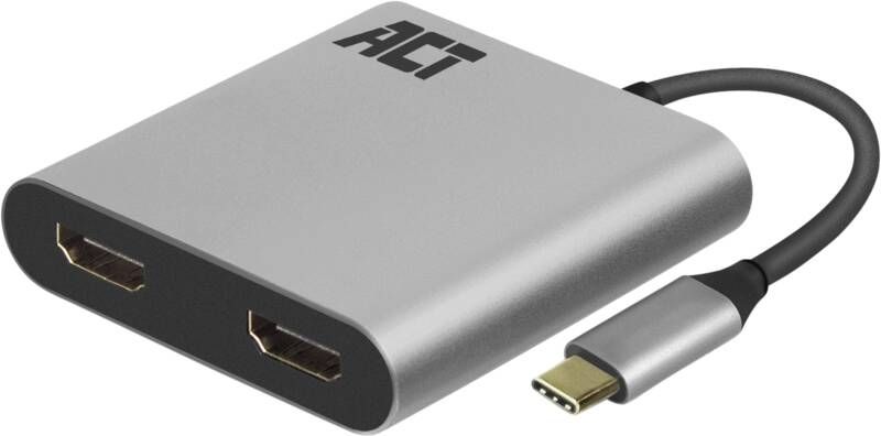 ACT 2 x HDMI USB-C Adapter AC7012 | elektronica en media | Kabels&Adapters | 8716065409284