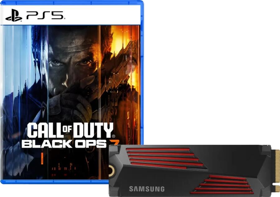 Activision Call of Duty Black Ops 7 PS5 + Samsung 990 Pro 4TB Heatsink